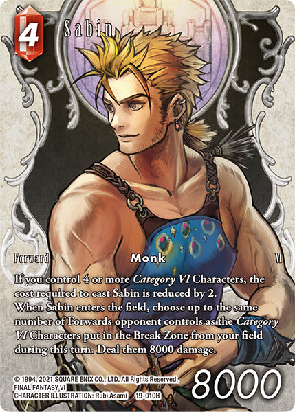 Sabin 19-010H (From Nightmares) Full Art