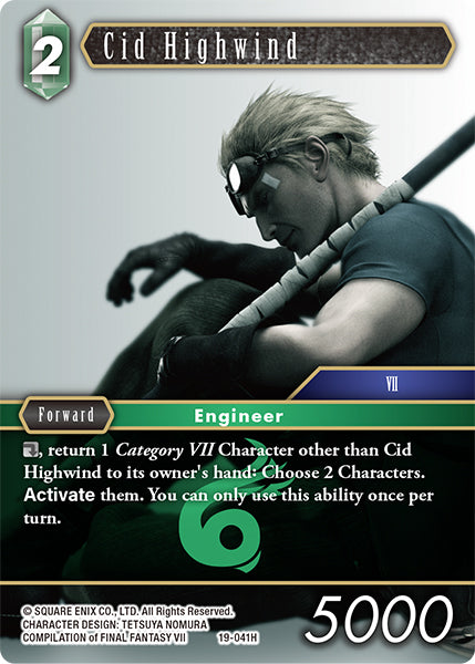 Cid Highwind 19-041H (From Nightmares)