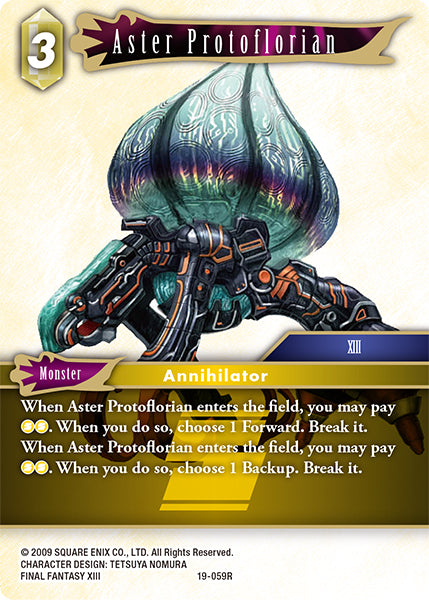 Aster Protoflorian 19-059R (From Nightmares)