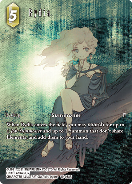 Rydia 19-068R (From Nightmares) Full Art