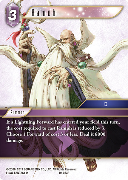 Ramuh 19-083R (From Nightmares)