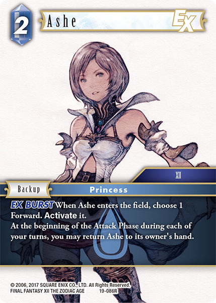 Ashe 19-086R (From Nightmares)