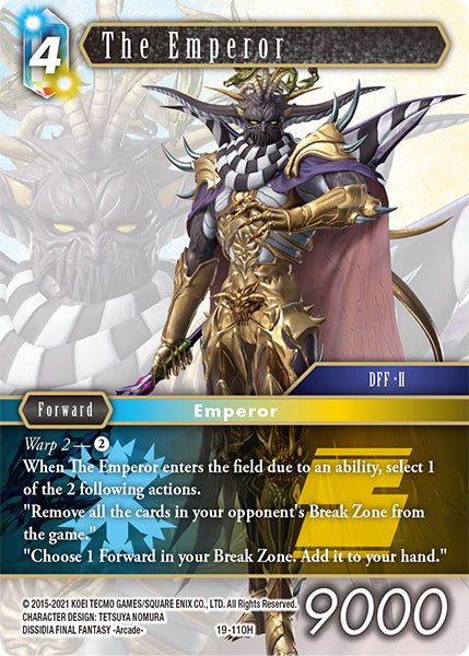 The Emperor 19-110H (From Nightmares)