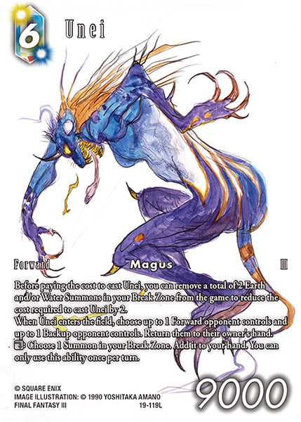 Unei 19-119L (From Nightmares) Full Art