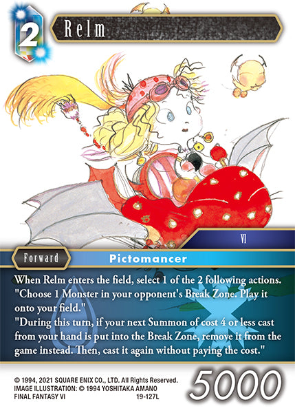 Relm 19-127L (From Nightmares)