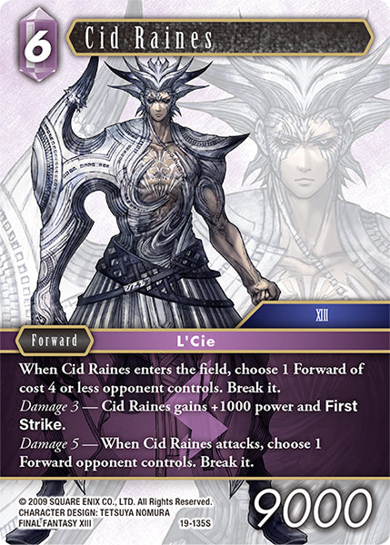 Cid Raines19-135S (From Nightmares)