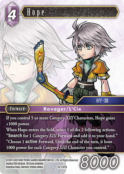 Hope 19-137S (From Nightmares)
