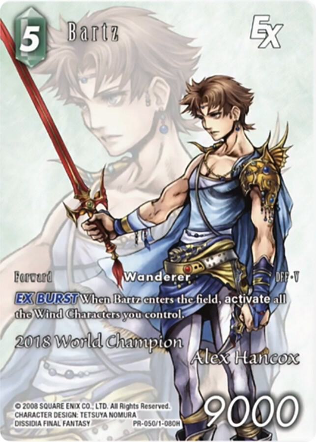 Bartz EX (2018 World Champion) PR-050/1-080H