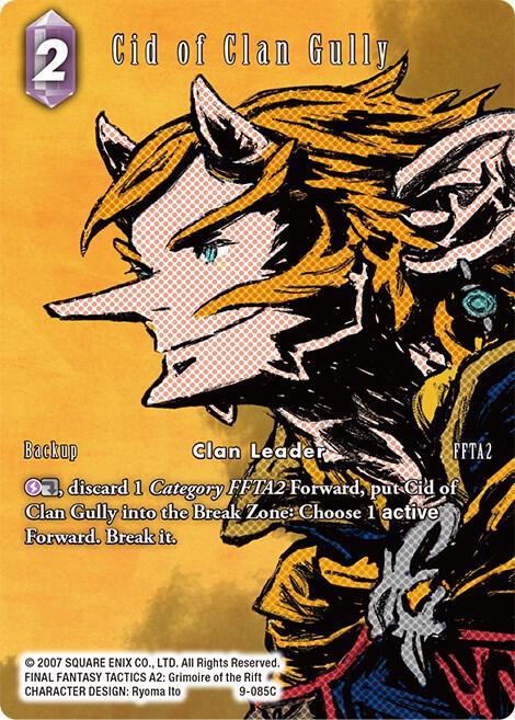 Cid of Clan Gully (09-085C) [Opus 9] Full Art