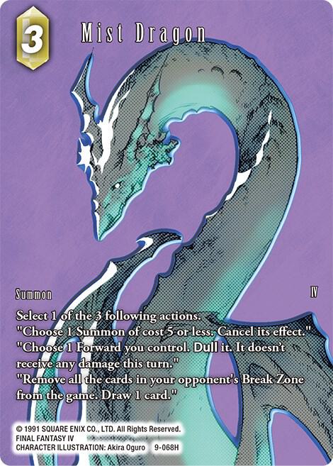 Mist Dragon (09-068H) [Opus 9] Full Art