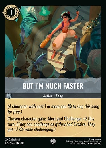 But I'm Much Faster [010-195]