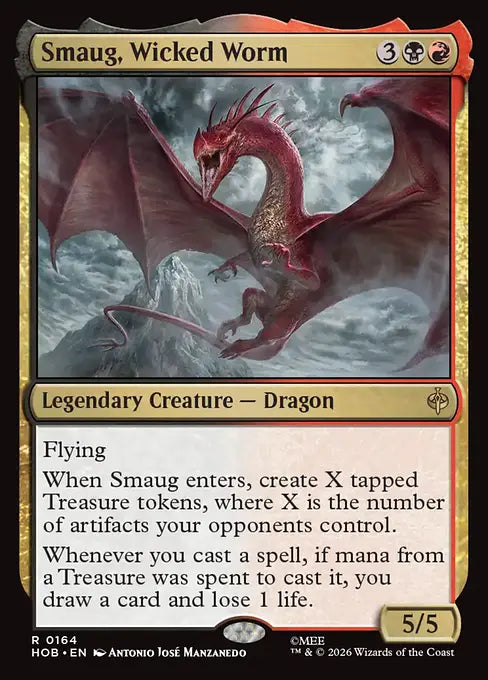 Smaug, Wicked Worm [HOB-164] [R]