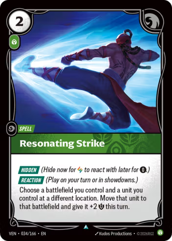 Resonating Strike [VEN-034U]