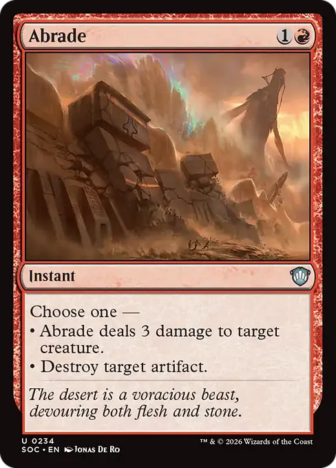 Abrade [SOC-234] [U]