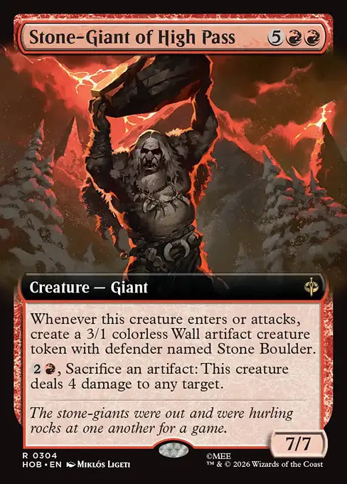 Stone-Giant of High Pass [HOB-304] [R]