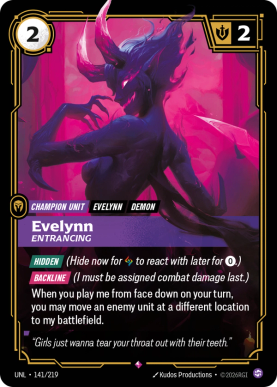Evelynn - Entrancing [UNL-141] [R]