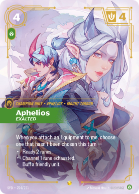 Aphelios - Exalted ON [SFD-224] [S]