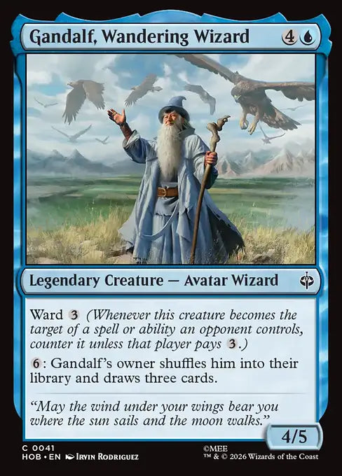 Gandalf, Wandering Wizard [HOB-041] [C]