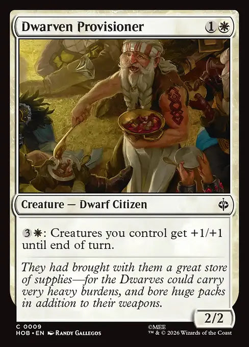 Dwarven Provisioner [HOB-009] [C]