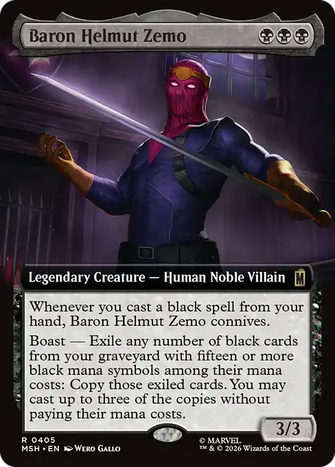 Baron Helmut Zemo [MSH-405] [R]