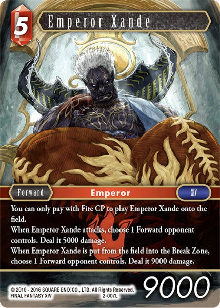 Emperor Xande (02-007L) [Opus 2]