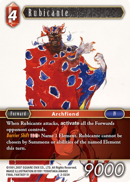 Rubicante (02-023H) [Opus 2]