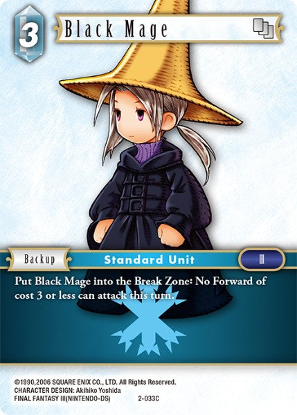Black Mage (02-033C) [Opus 2]