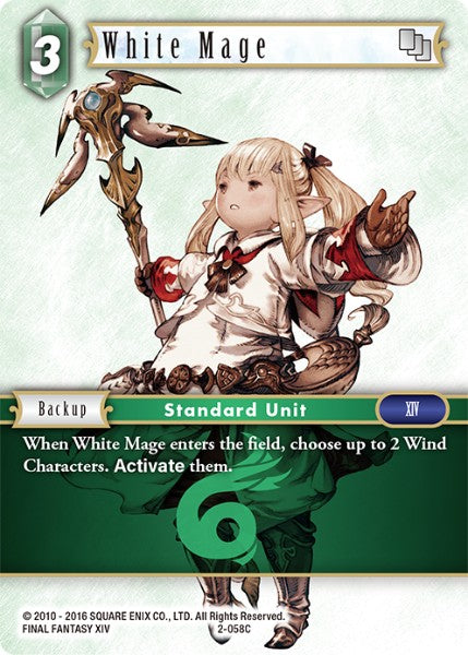 White Mage (02-058C) [Opus 2]