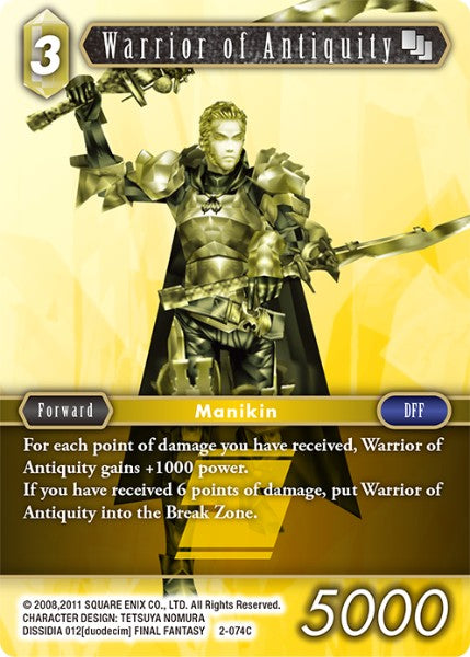 Warrior of Antiquity (02-074C) [Opus 2]