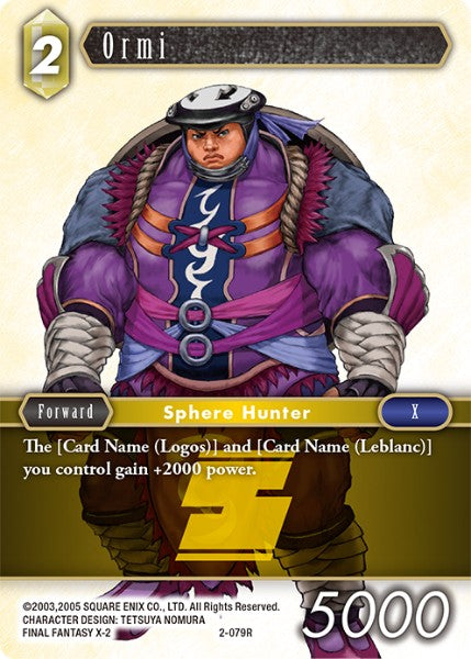 Ormi (02-079R) [Opus 2]