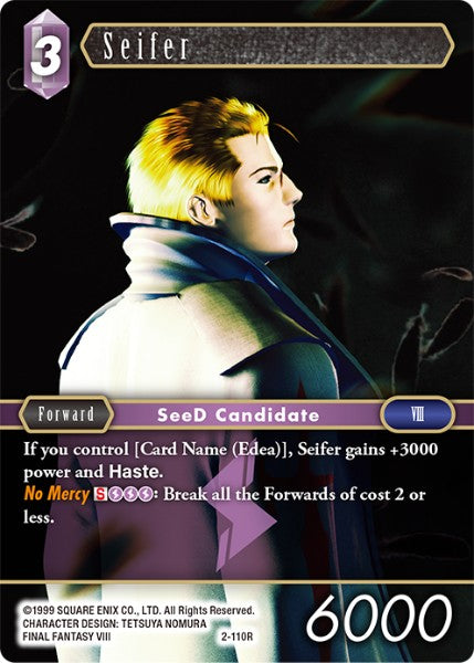 Seifer (02-110R) [Opus 2]