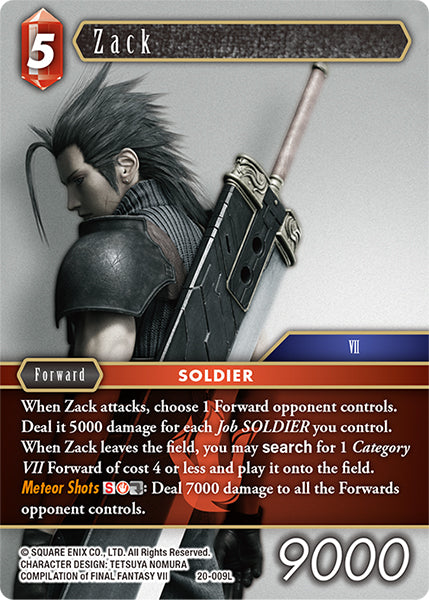 Zack 20-009L (Dawn of Heroes)