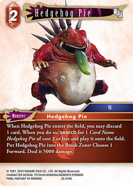 Hedgehog Pie 20-019C (Dawn of Heroes)