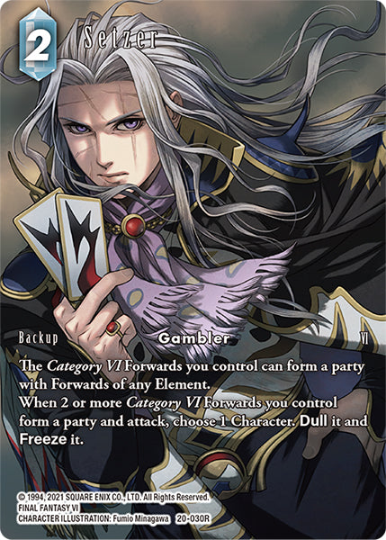 Setzer 20-030R (Dawn of Heroes) Full Art