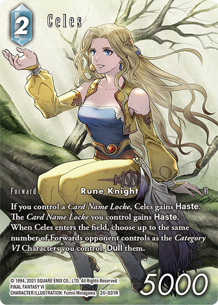 Celes 20-031R (Dawn of Heroes) Full Art