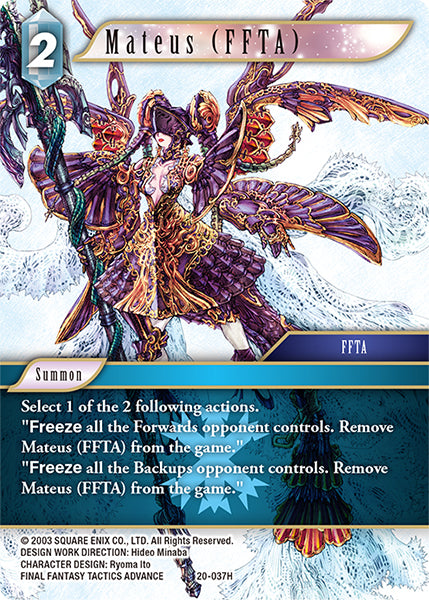 Mateus (FFTA) 20-037H (Dawn of Heroes)