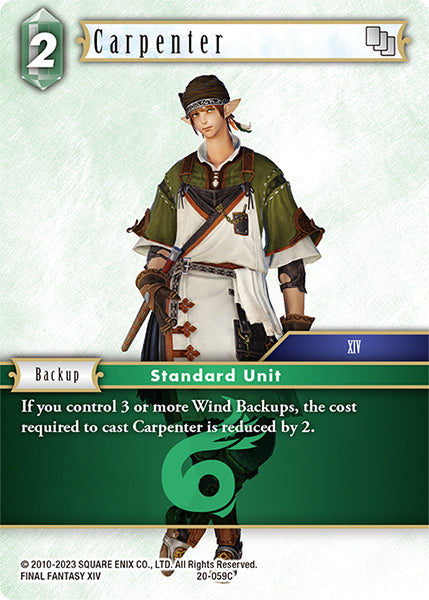 Carpenter 20-059C (Dawn of Heroes)