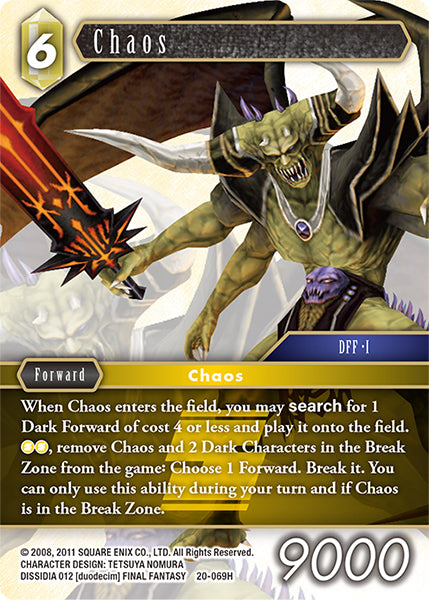 Chaos 20-069H (Dawn of Heroes)