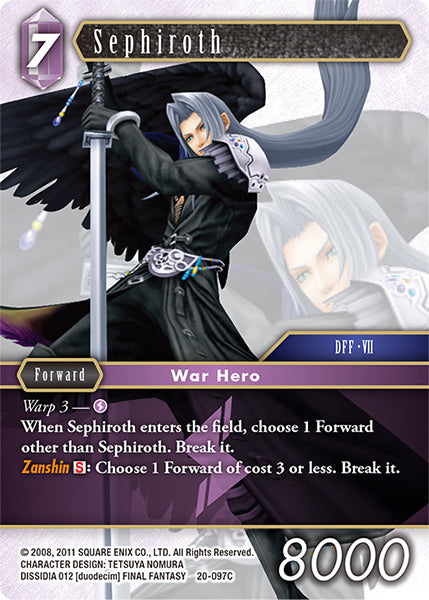 Sephiroth 20-097C (Dawn of Heroes)