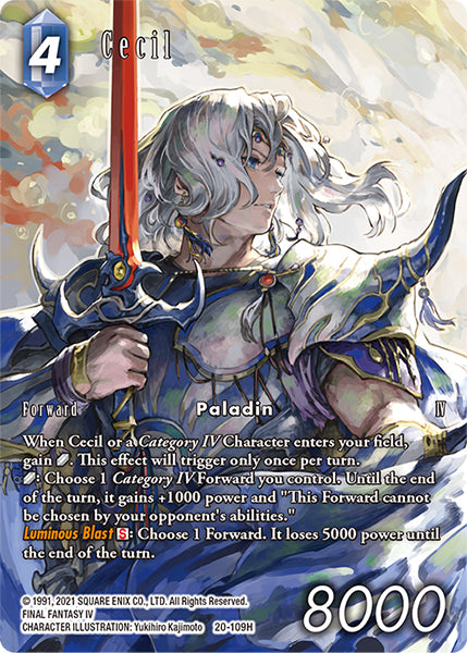 Cecil 20-109H (Dawn of Heroes) Full Art