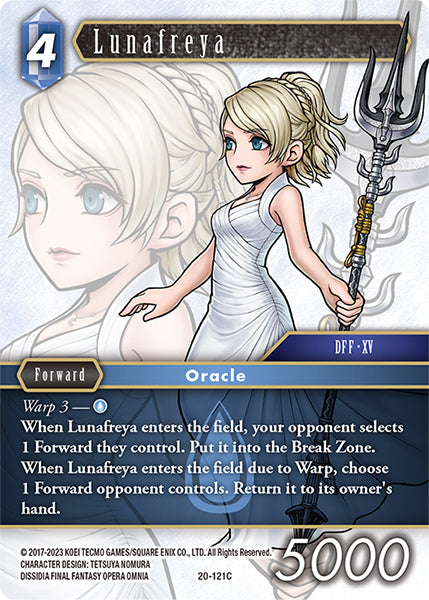 Lunafreya 20-121C (Dawn of Heroes)