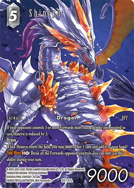 Shinryu 20-127L (Dawn of Heroes) Full Art