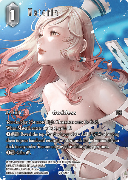 Materia 20-128H (Dawn of Heroes) Full Art