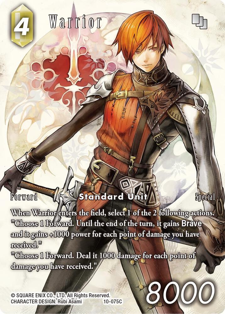 Warrior (10-075C) [Opus 10] Full Art