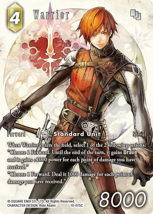 Warrior (10-075C) [Opus 10] Full Art