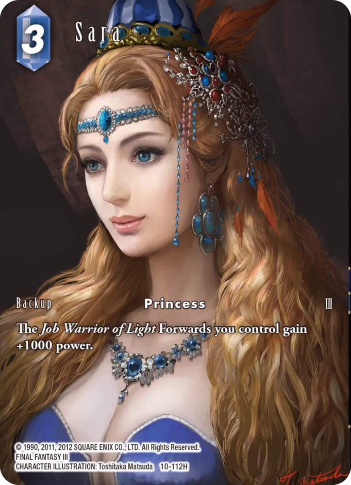 Sara (10-112H) [Opus 10] Full Art
