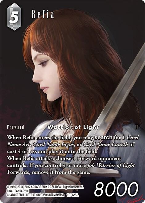 Refia (10-128L) [Opus 10] Full Art