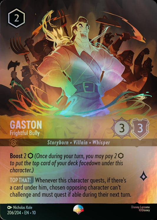 Gaston - Frightful Bully - Epic Rare [010-206]