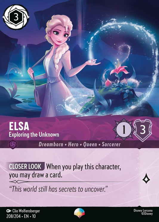 Elsa - Exploring the Unknown - Epic Rare [010-208]