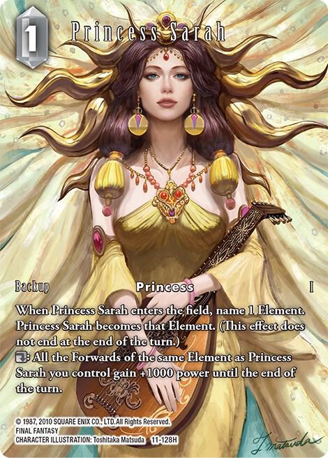 Princess Sarah (11-128H) [Opus 11] Full Art